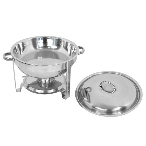Stainless Steel Chafing Dish 5 Quart Full Size 2