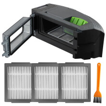 Högkapacitets reservdammbehållare för Roomba med enkel installation för i1+ i3+