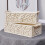 Makramee-Aufbewahrungskörbe, 2er-Set, beige, groß und mittel 2