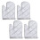 Mini maniques argentées pour enfants (lot de 4) 1