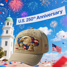 Amerikanska flottans 250-årsjubileumsbasebollkeps justerbar