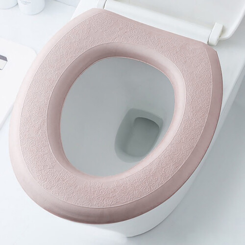 Tvättbart O-format avlångt toalettlock grönt 2