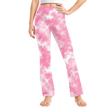 Toddler Girl Leggings 4T 3T Girls Leggings Little Girls Leggings Bell Bottoms for Kids 5T Girl Leggings Leggings for Toddlers 3T-4T, Pink