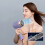 Sèche-cheveux sans fil rechargeable violet léger avec 8