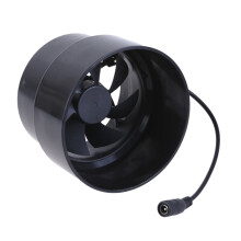 ROCKROK 12V inline blower fan for marine ventilation