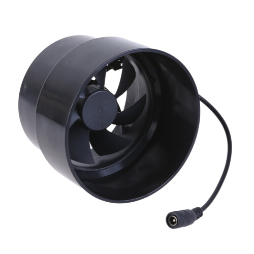 ROCKROK 12V inline blower fan for marine ventilation