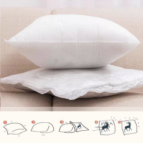 Coussin de Noël avec noyau en polyester doux et respirant1 2