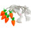 Enamel Easter Rabbit LED String Lights USB-Powered 10m 1