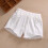 Hvide denimshorts til piger, størrelse 9 år 2
