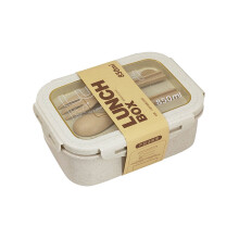 Fuebueo Adult Bento Box Back to S+chool Supplies Stackable Bento Lunch Box for Adults Idea for Office, On-the-Go, Microwave/Dishwasher Safe, BPA Free