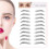 Eyebrow Stickers European Style Broken Eyebrow Water 1