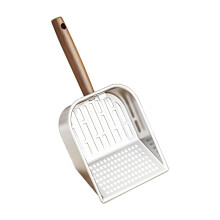 Metal Waste Dispenser with Long Handle for Dogs and Cats