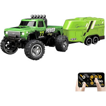Mini RC Monster Truck1: 64 se světly a 2,4GHz dálkovým ovládáním