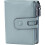Women's Soft Leather Wallet with RFID Blocking and Double 1