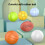 Sensory Balls Set Bright Colors Soft Texture 6-Pack 4
