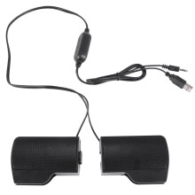 Mini-USB stereoluidspreker voor laptop en telefoon, draagbaar