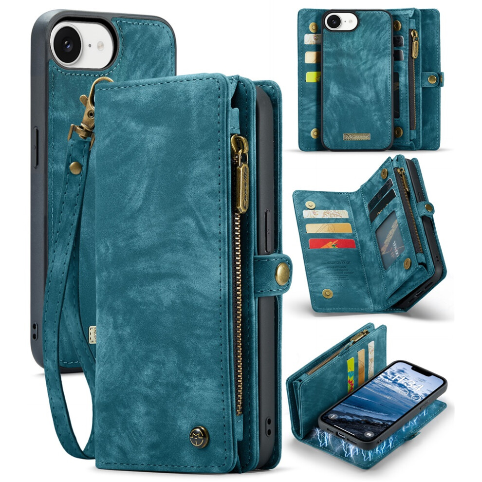 Caseme Leather Wallet Case For Iphone 16E: Detachable, 913211594193