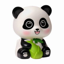 Napenergiával működő bólogató panda műszerfal dekoráció, 1 darab