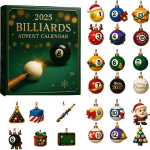 Biljard Adventskalender 2025 24 dagar