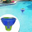 8-inch pool chlorine floater with thermometer and 4