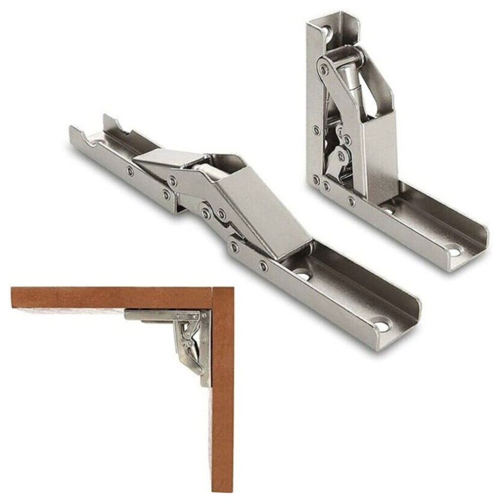 Silver Self-Locking Folding Hinges 90/180 Cold Rolled 913211573174