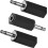 3,5 mm mono til stereo adapter, 3-pak 1