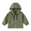 Boys Windbreaker Jacket Lightweight Hooded Zipper Solid 1