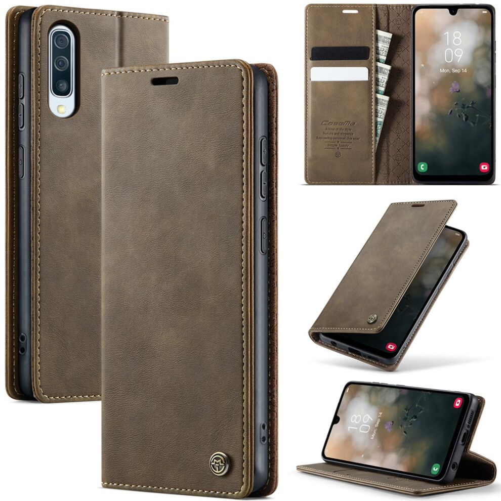Caseme Calf Leather Wallet Case For Samsung Galaxy A50 Â 975221399762