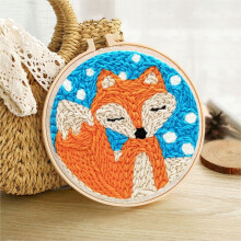 Punch Needle Embroidery Kit Healing Weave 20x20cm