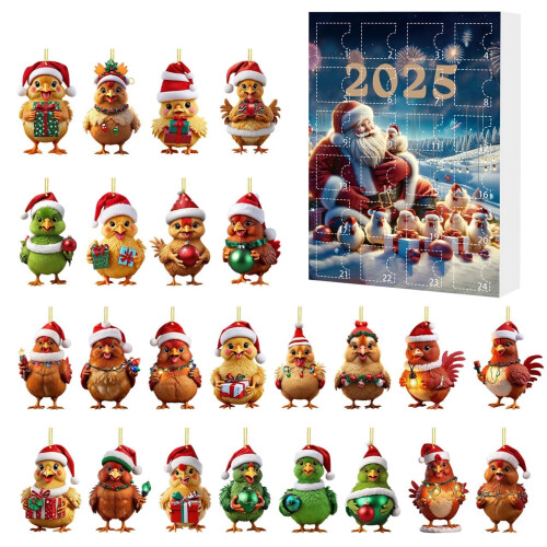 Julkalender för advent 2025, 24 dagar med tema
