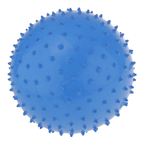 9 Inch Spiky Sensory Bouncing Ball Blue 1