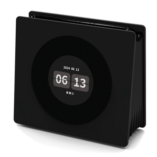 Altavoz Bluetooth con ruido blanco y tocadiscos retro.