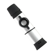 Kazoo Flute with Membranes Portable Silver Toy