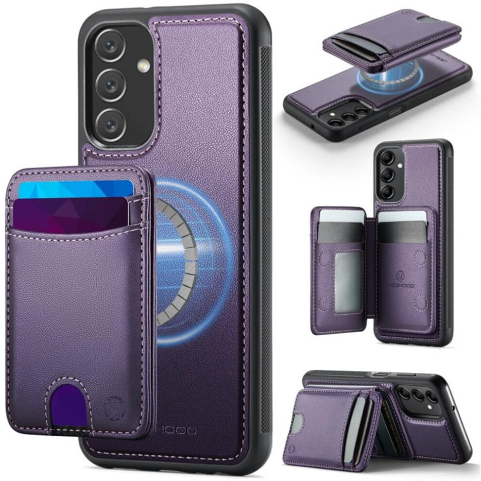 Jeehood Samsung Galaxy A34 5G Case Rfid-Blocking Pu Purple 913211598566