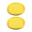 Anti-slip Soft Glue Coaster Set 2 Pieces 1