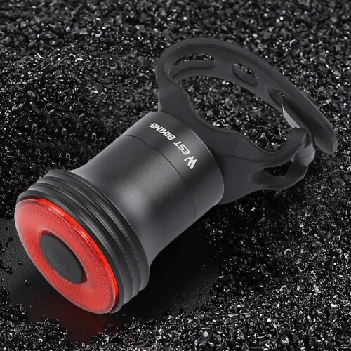 WEST BIKING LED Έξυπνο Φως Ποδηλάτου με Φρένο 400mAh 1