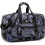 Weekendertas voor dames, middelgroot, zwart met paisleyprint 1