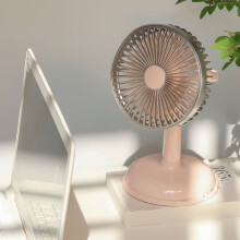 USB hordozható asztali ventilátor retró stílusú elemmel működik, 1 darab