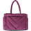 Bolsa tote acolchoada e leve para mulheres, com compartimento para laptop de 13 polegadas. 1
