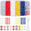 Kit di perline di argilla patriottiche rosse, bianche e blu, 5204 pezzi 1