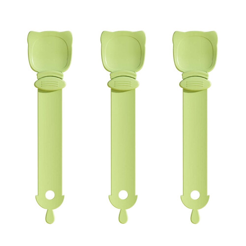 Cat Treat Squeeze Spoon Set Multi-Function 3-Piece