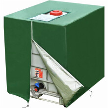 IBC Tank Cover Anti-UV 420D with Drawstring and Zipper 1000L
