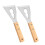 Steel Putty Scraper with Wood Handle 8.5 inch 1