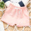 Sommershorts til småbørnspiger, lyserøde, 2 år 2