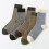 Men's Wool Socks Thermal Winter Thick Crew 5 Pairs 1