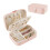 Travel Jewelry Box PU Leather Double Layer Mini Case 1