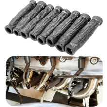 Spark Plug Wire Boots Thermal Insulator Sleeve 6 inch 8 pcs