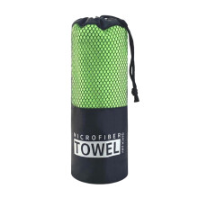 Quick-Drying Double-Sided Velvet Sports Towel Green