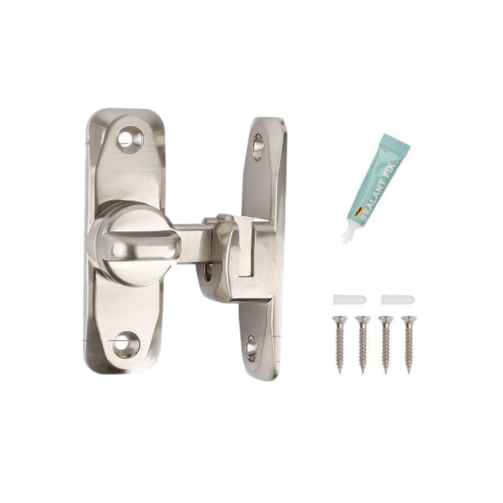 Barn Door Lock Zinc Alloy 90/180 Degree Flip Bolt 908436813709
