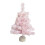 Pink Mini Christmas Tree 17.73 Inch Desktop Decoration 1